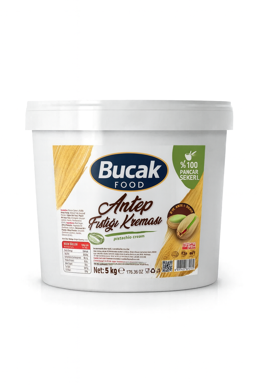 5 Kg Antep Fıstığı Kreması