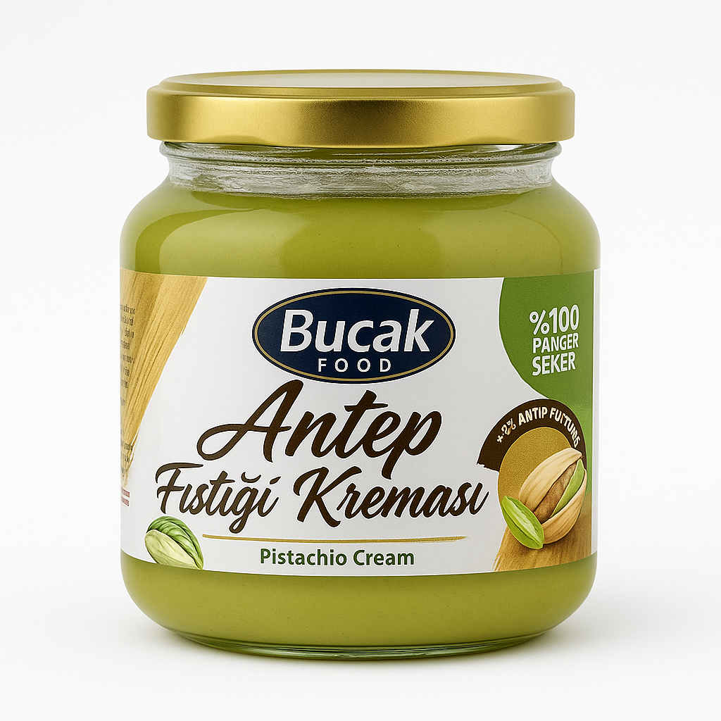 Doğal Katkısız Özel Üretim Antep Fıstığı Kreması