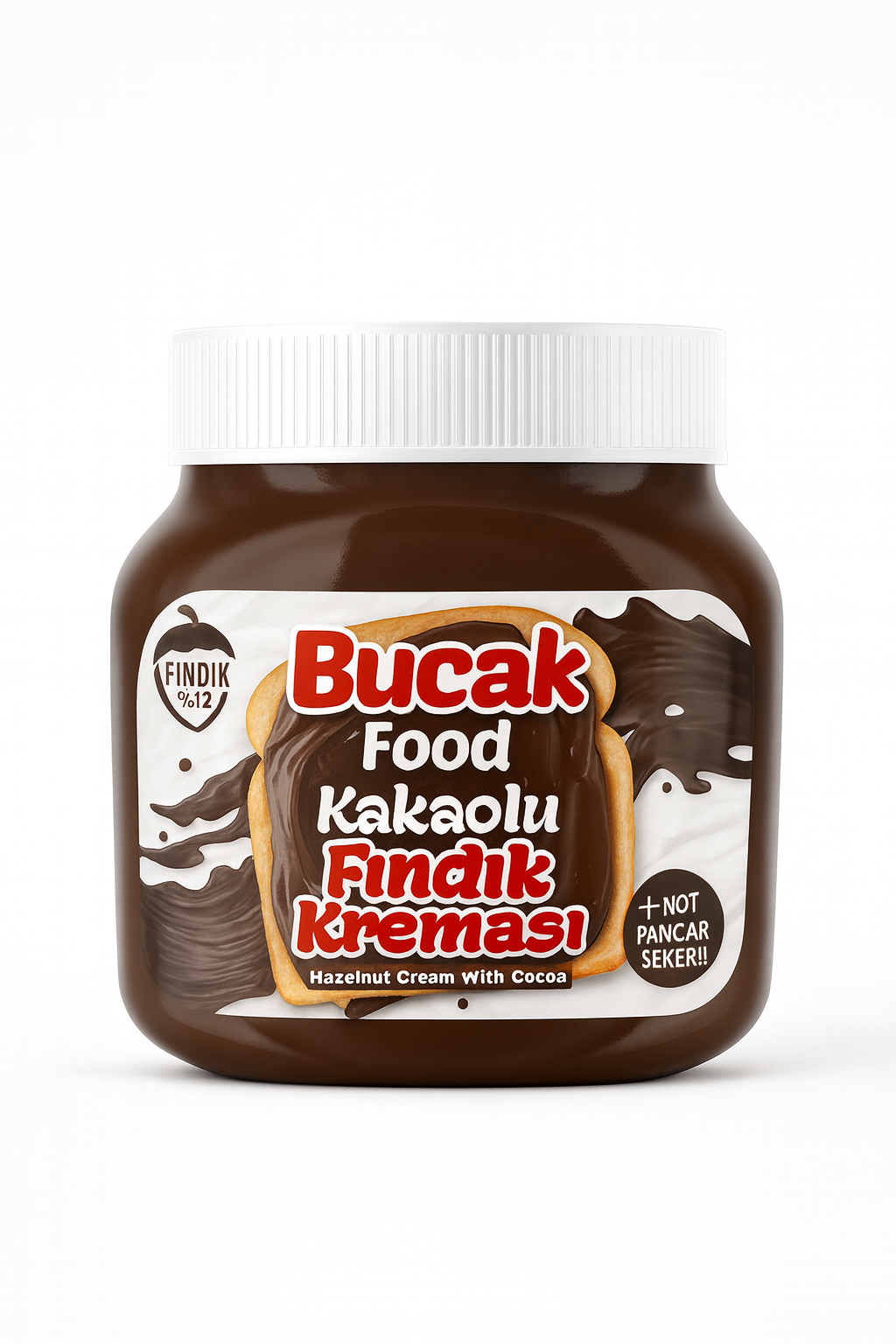 Doğal Katkısız Özel Üretim Kakaolu Fındık Kreması Parçacıklı